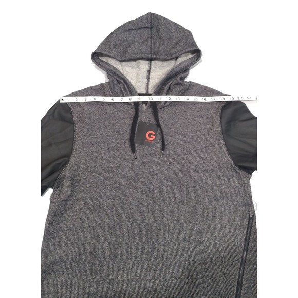 Dario Marled SS Hoodie Grey Steel Multi Size M Short Sleeve by GUESS - Picture 5 of 14